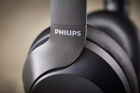 Kufje Philips Taph805Bk/00 | Wireless Hi-Res Anc Voice Assistant Mic Black