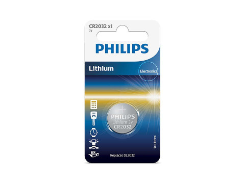 BATERI PHILIPS CR2032/01B | MINI LITHIUM / 1