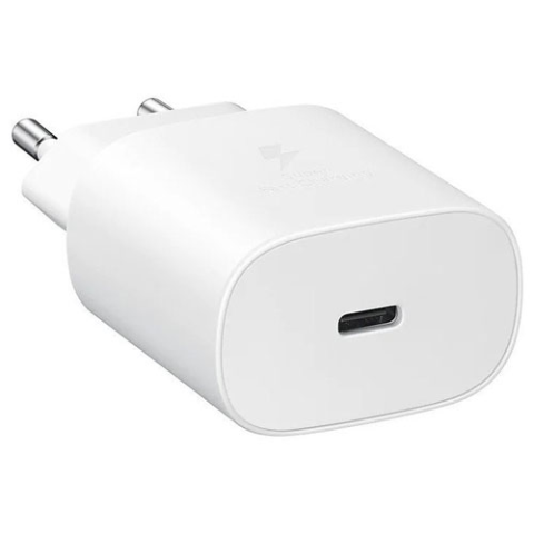 MBUSHES SUPER FAST CHARGING SAMSUNG EP-TA800NWEGAU | 25W TYPE-C WHITE