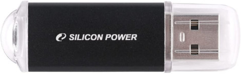 Usb Drive Silicon Power Ultima U02 | 8Gb Usb 2.0 Black