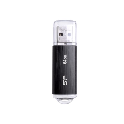 USB DRIVE SILICON POWER ULTIMA U02 | 64GB USB 2.0 BLACK