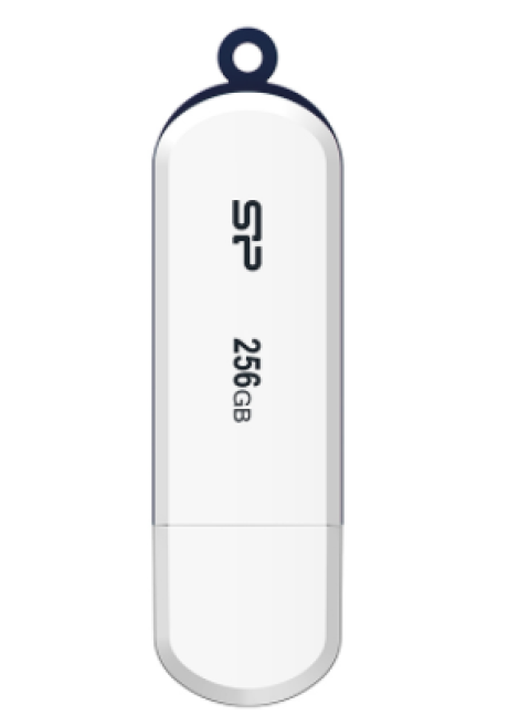 USB DRIVE SILICON POWER BLAZE B32 | 256GB USB 3.2 WHITE