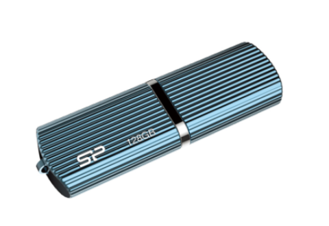 USB DRIVE SILICON POWER MARVEL M50 | 128GB USB 3.2 AQUA BLUE