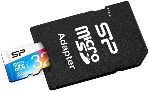Sd Card Silicon Power Elite | 32Gb Uhs-I U1 Class10 85Mb/S Shock/Waterproof