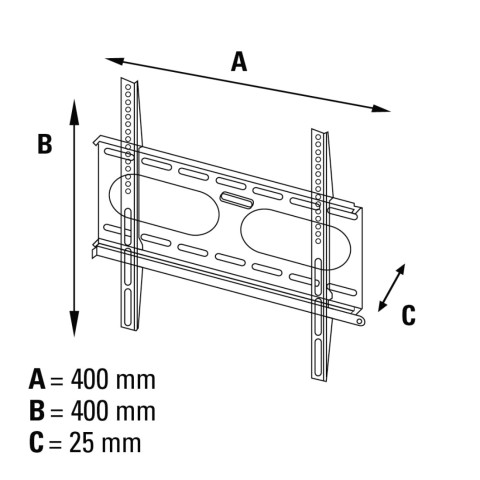 MBAJTESE TV HAMA 011757 | STATIKE 23" - 42" 50KG