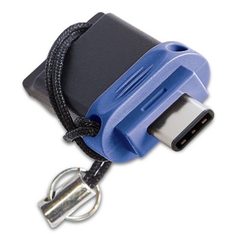 USB DRIVE VERBATIM DUAL DRIVE | 64GB USB 3.0 TYPE-C BLACK 