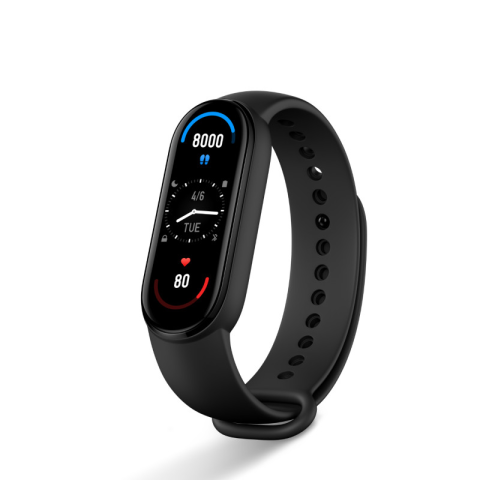 Ore Smart Mi Band 6 233300  | 1.56" Bluetooth Amoled 125Mah Black
