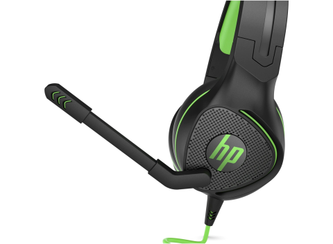 KUFJE GAMING HP PAVILION 400 | MIC AUX BLACK/GREEN