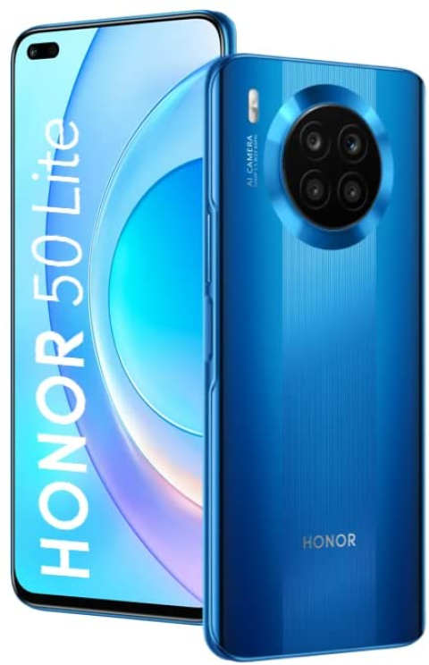 TELEFON HONOR 50 LITE 6.67" | 6GB RAM 128GB MEMORY BLUE
