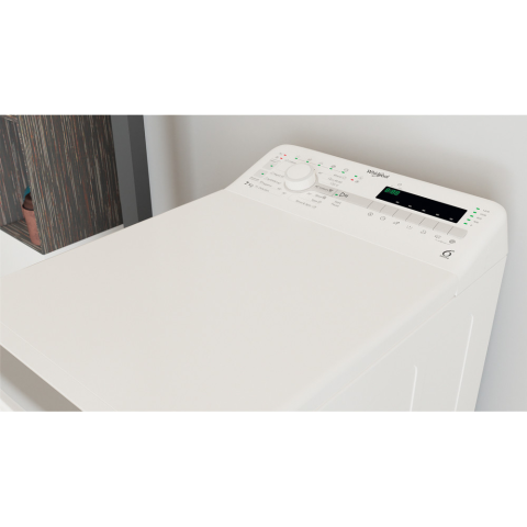 RROBALARËSE WHIRLPOOL TDLR 7220SS EU/N 7KG 1200 RPM ME HAPJE NGA LARTE