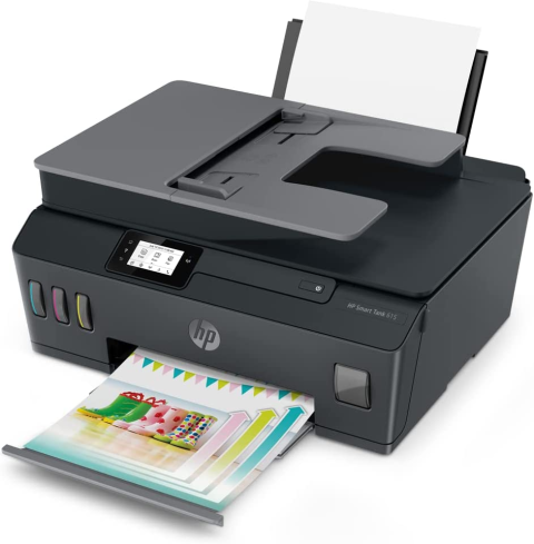 PRINTER HP INK TANK AIO 615  |  ADF COLOR WIFI 