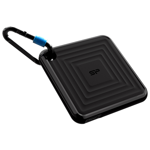 PORTABLE SSD SILICON POWER PC60 | 240GB 3.2 TYPE-C 550MB/s BLACK