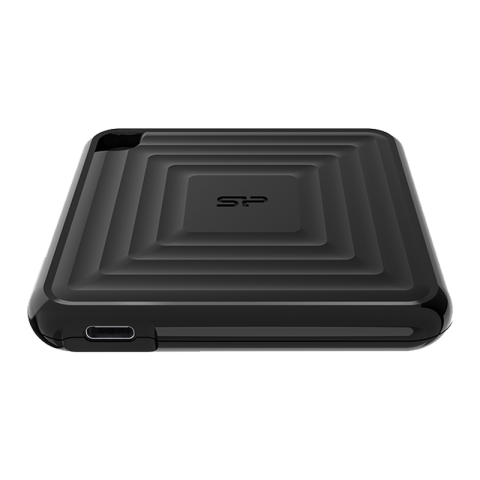 PORTABLE SSD SILICON POWER PC60 | 240GB 3.2 TYPE-C 550MB/s BLACK