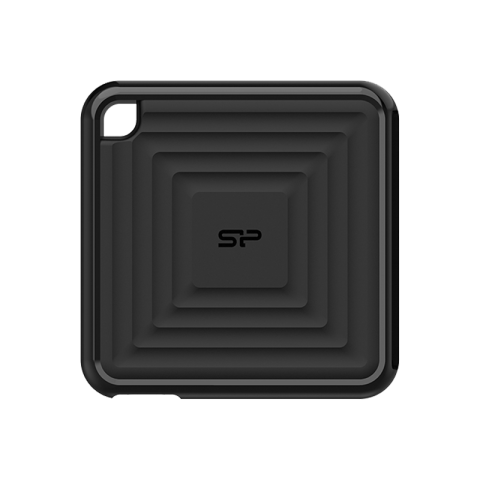 PORTABLE SSD SILICON POWER PC60 | 240GB 3.2 TYPE-C 550MB/s BLACK