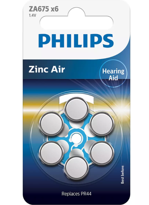 BATERI PHILIPS ZA675B6A/00 | PR44 ZA675