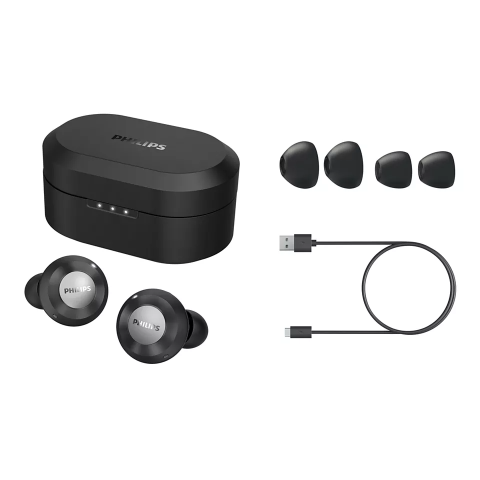 KUFJE BUDS PHILIPS TAT8505BK/00 | WIRELESS IPX4 SPLASH MIC IN-EAR BLACK
