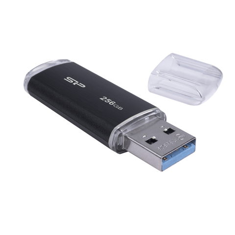 USB DRIVE SILICON POWER BLAZE B02 | 256GB USB 3.1 BLACK