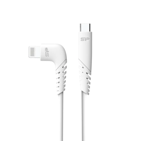 MBUSHES FAST CHARGING SILICON POWER QM10 | 18W TYPE-C/LIGHTNING WHITE