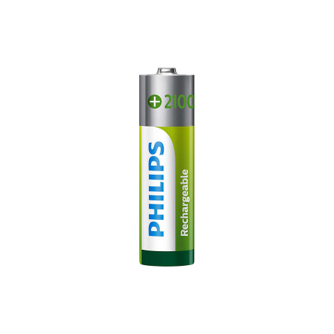 BATERI PHILIPS R6B4A210/10 | RECHARGEABLE 2100MAH AA / 4