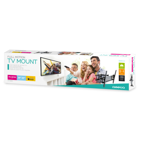 MBAJTESE TV OMEGA OUTV600FM | LEVIZESE 30"-65" 30KG