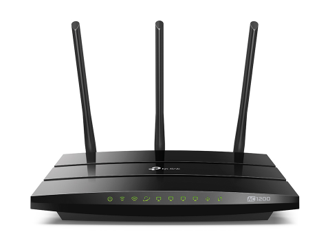 WIRELESS ROUTER TP-LINK AC1200 | 1.2 GHz FULL GIGABIT PORT 1200 MBPS