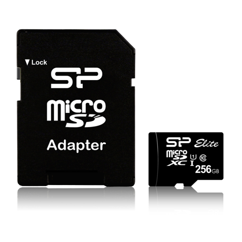 MICRO SD ME ADATPER SILICON POWER ELITE | 256GB UHS-I CLASS10 85MB/S SHOCK/WATERPROOF