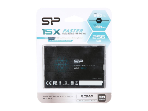 SSD SILICON POWER ACE A55 | 256GB 550MB/s SATA III 6GB/S 2.5" 7MM