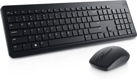 TASTIERE DHE MOUSE DELL KM3322W | WIRELESS 4000DPI BLACK