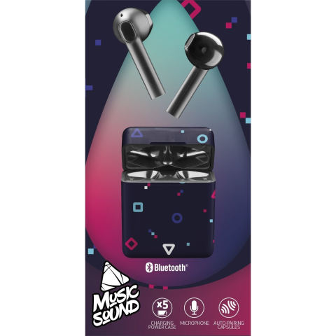 KUFJE BUDS MUSIC SOUND FANTASY BTMSTWSCAPSULE223 | WIRELESS MIC IN-EAR TE ZEZA