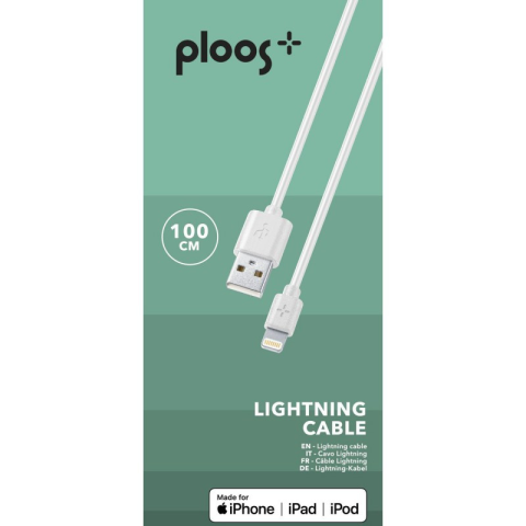 KABLLO PLOOS PLCABMFI1M | USB-A/LIGHTNING 1M E BARDHE