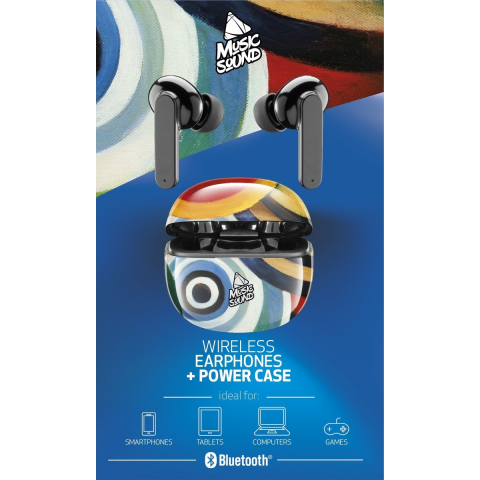 KUFJE BUDS MUSIC SOUND FANTASY BTMSTWSINEAR223 | WIRELESS MIC IN-EAR TE ZEZA
