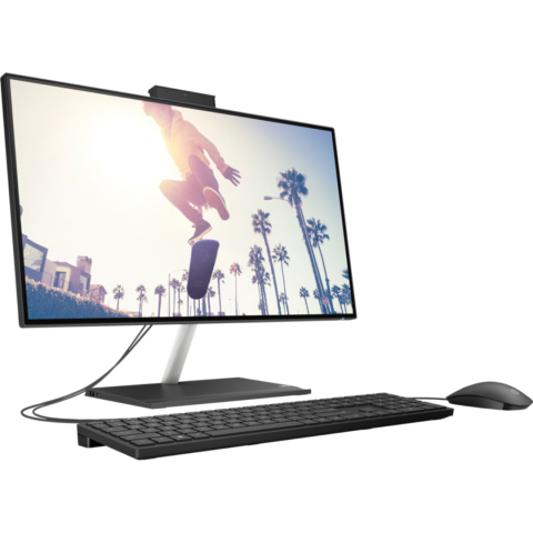 PC AIO HP 24-CK0005NH I5-1235U UP TO 4.4 GHZ 23.8" FHD | 8GB RAM 256GB SSD INTEL IRIS X GRAPHICS BLA