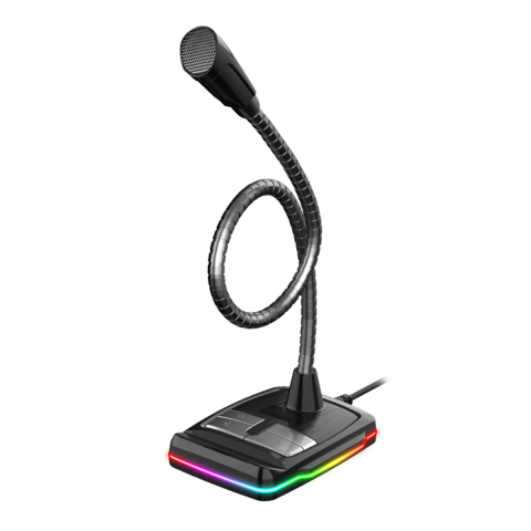 MIKROFON GAMING VARR VGMD1 | RGB 1.5M BLACK 