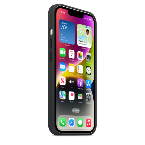 Apple iPhone 14 Silicone Case with MagSafe - Midnight