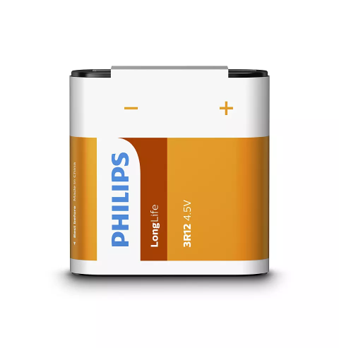 BATERI PHILIPS 3R12L1B/10 | LONG LIFE 4.5V / 2