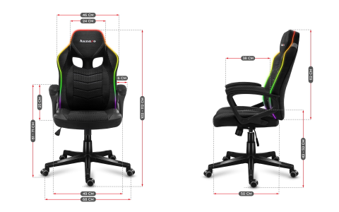 KARRIGE GAMING HUZARO HZ-FORCE 2.5 | RGB E ZEZE