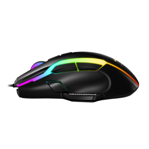 MOUSE GAMING HUZARO HZ-SHOT 3.0 | 9D 12000DPI RGB  I ZI
