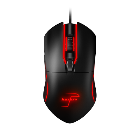 MOUSE GAMING HUZARO HZ-SHOT 1.5 | 6D 10000DPI RGB  I ZI