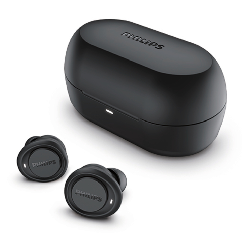 KUFJE BUDS PHILIPS TAT1215BK/10 | WIRELESS IPX4 SPLASH MIC IN-EAR TE ZEZA