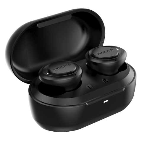 KUFJE BUDS PHILIPS TAT1215BK/10 | WIRELESS IPX4 SPLASH MIC IN-EAR TE ZEZA