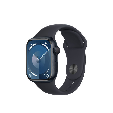 Apple Watch S9 GPS 41mm Midnight Alu Case w Midnight Sport Band - M/L