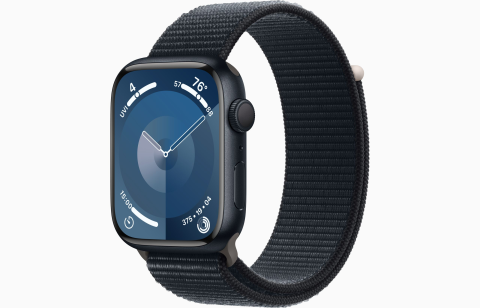 Apple Watch S9 GPS 45mm Midnight Alu Case w Midnight Sport Loop