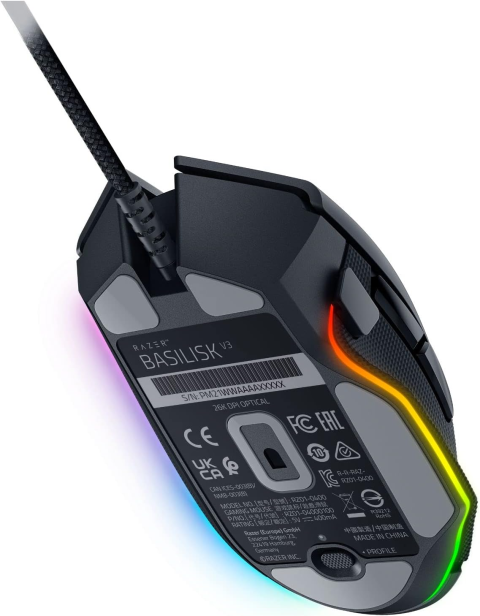 MOUSE GAMING RAZER BASILISK V3 | 26000DPI 11D I ZI