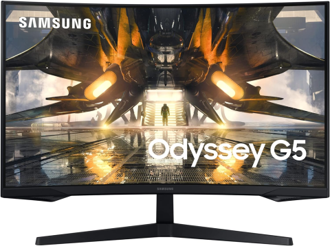 MONITOR SAMSUNG GAMING ODYSSEY G5 LS27AG550EPXEN | 27" FHD 165HZ 