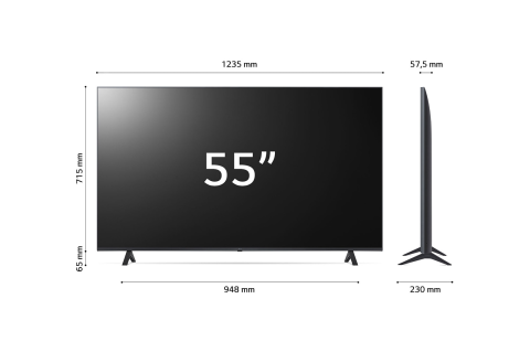 TELEVIZOR LG 55UR78003LK | 55" LED UHD 4K SMART TV WEBOS