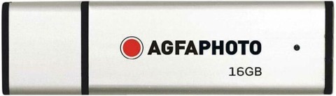 USB DRIVE AGFAPHOTO | 16GB USB 2.0 SILVER
