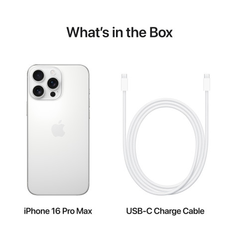 Apple iPhone 16 Pro Max 256GB White Titanium