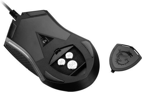MOUSE GAMING MSI CLUTCH GM08 | max. 4200  WIRED BLACK