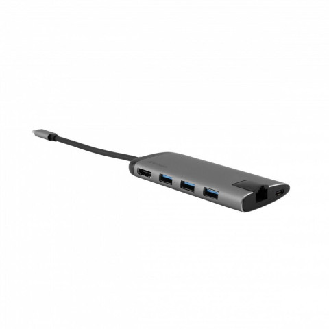 DOCKING STATION VERBATIM MULTIPORT USB-C | 3 x USB HDMI RJ45 SD microSD
