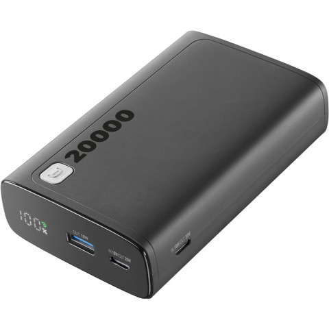 POWER BANK CELLULARLINE ELITE PBDISPL01PD20000K | 20000MAH 20W I ZI